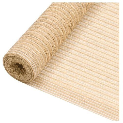 vidaXL Zaščitna mreža bež 1x25 m HDPE 75 g/m² Cene