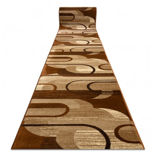 RugsX Tekač HEAT-SET ROYAL HE405 GEOMETRIČNA rjava / kremna 100 100x120 cm, (5000173763) Cene