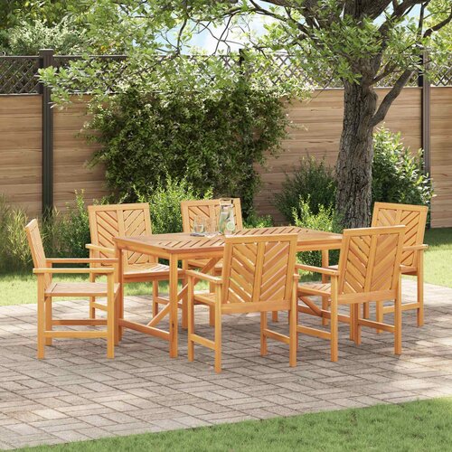  Stolac za blagovanje 6 pcs Prirodna 62.5 x 59 x 89 cm Cijene