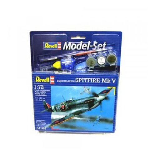 Revell maketa model set spitfire mk v ( RV64164/5006 ) Slike