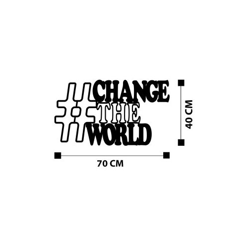 Wallity dekorativni metalni zidni ukras change Cene