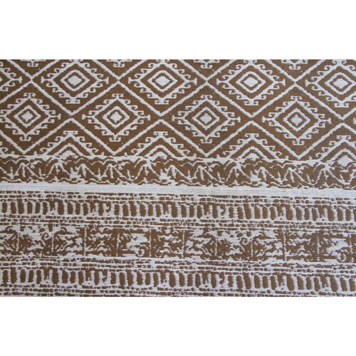 Kayoom VINTAGE PREPROGA 120/170 cm tkano rjava Slike