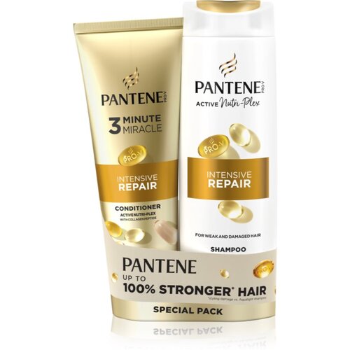 Pantene Pro-V Active Nutri Plex Intensive Repair set za poškodovane in krhke lase Cene