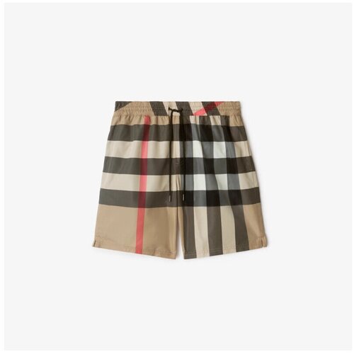 Burberry Kratke hlače & Bermuda SHORT DE BAIN CHECK Kostanjeva Cene