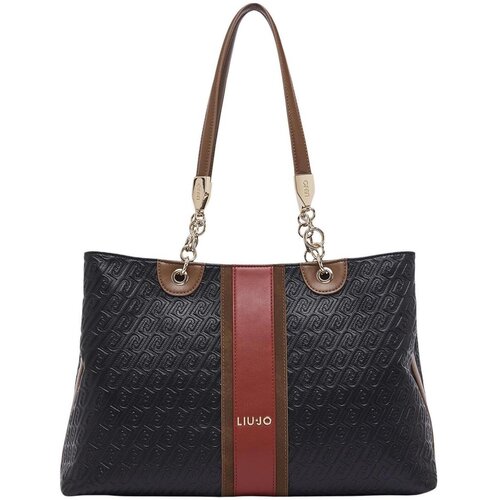Liu Jo Torbe SHOPPING BAG AF6104 E1141 Črna Slike