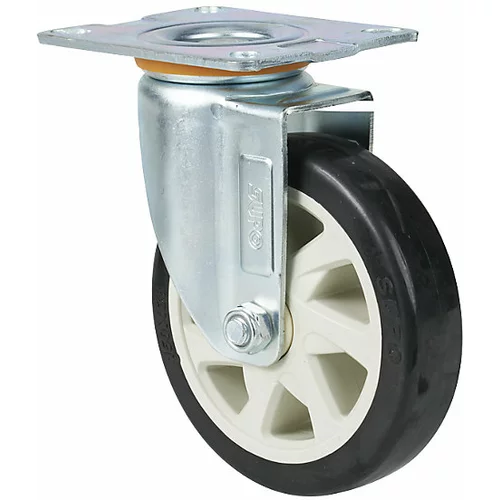  Vrtljivo kolo za mrežasti voziček HG-313, poliuretan, Ø 150 x 38 mm