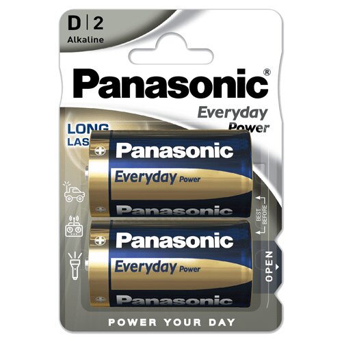 Panasonic LR20EPS/2BP alkalne baterije, 2×D Cene