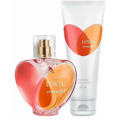 Avon Love U Connected sočni mirisni DUO Cene