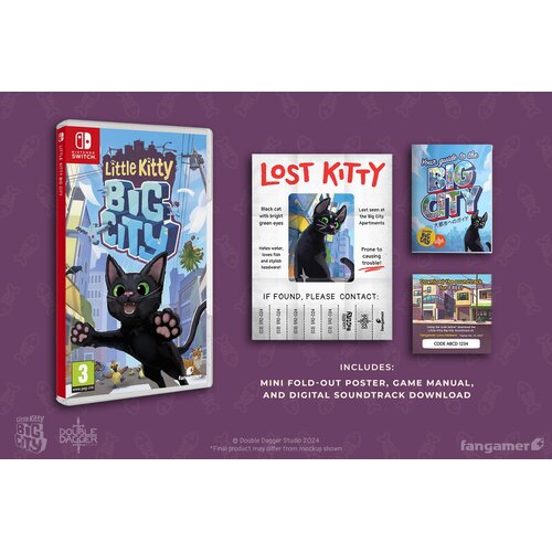 Fangamer Little Kitty, Big City (Nintendo Switch) Slike