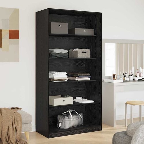  Crni hrast 100 x 50 x 200 cm Konstruirano drvo Slike