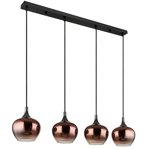 Globo 15548-4HG - visilica na sajli MAXY 4xE27/40W/230V u bakarnoj boji Cene