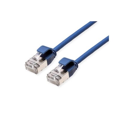 Secomp Roline U/FTP Data Center PatchCord Cat6A/Cl.EA Slim LSOH plava 1.0m ( 5864 ) Slike