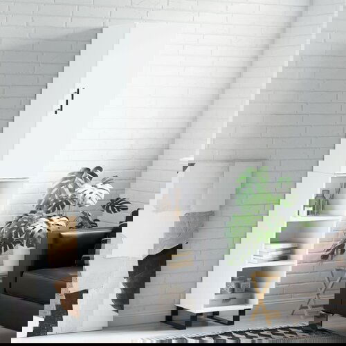 VidaXL Visoka komoda bijeli 34 5x34x180 cm od konstruiranog drva Slike