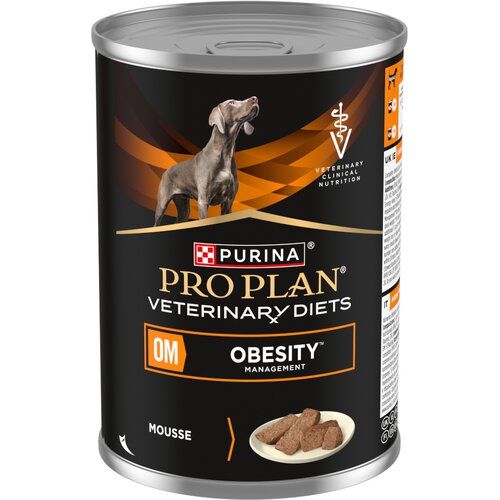 Purina PRO PLAN Veterinary Diets Mousse OM Obesity - 400 g Slike