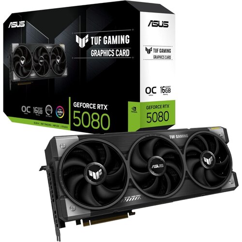 Asus TUF-RTX5080-O16G-GAMING16GB, GDDR7, 256bit,2x HDMI, 3x DP Slike
