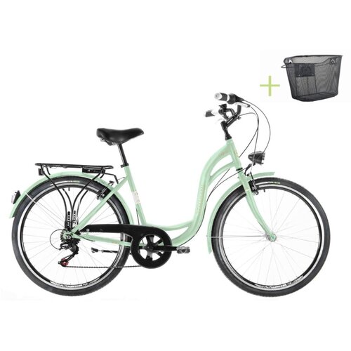  Bicikl Kenzel Dream Royal 26" gradski Bicikl - Pistacija - 26" Cijene