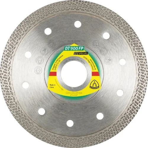 Klingspor Turbo Diamond 125 mm x 1,4 mm x 22,2 mm Spezial DT900FP GRES, keramika, (21101428)