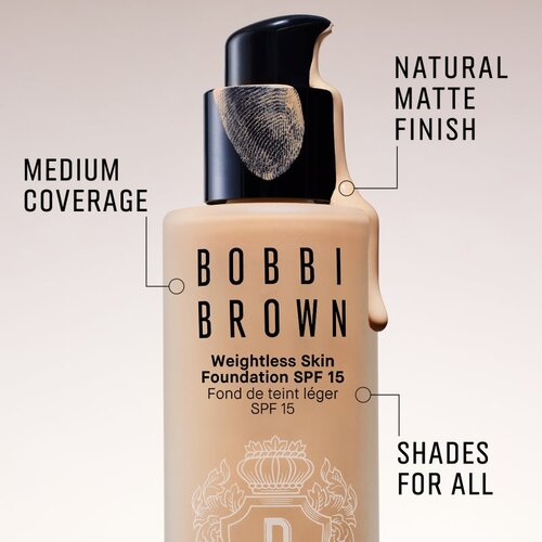 Bobbi Brown Weightless Skin Foundation SPF 15 dugotrajni puder s hidratantnim učinkom nijansa Alabaster 30 ml Slike