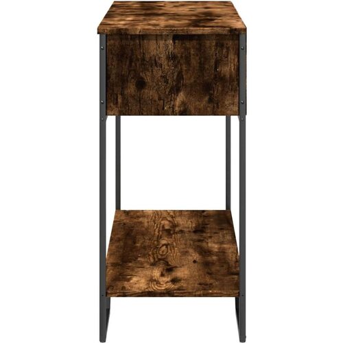  Konzolni stol boja hrasta 100 x 35 x 74 5 cm konstruirano drvo Slike
