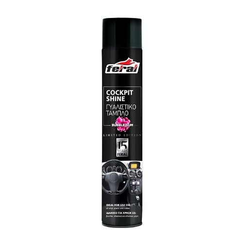 FERAL COCKPIT SHINE BUBBLE 750 ml - Kokpit sprej sa mirisom žvake Cene