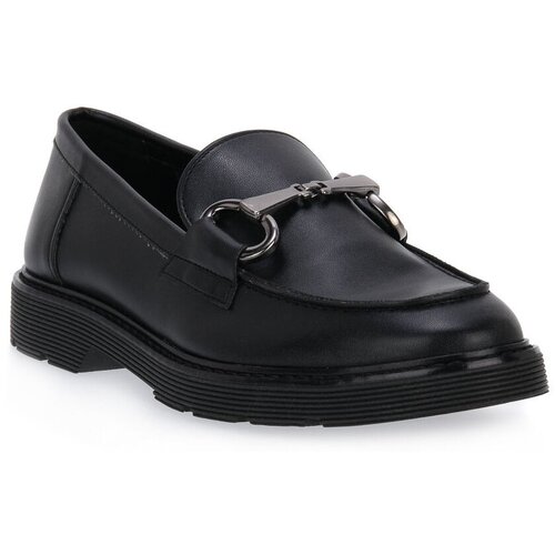 Priv Lab Mokasini KAMMI CAPRETTO NERO Črna Slike