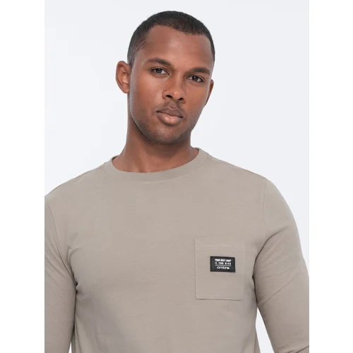 Ombre Men's longsleeve with pocket