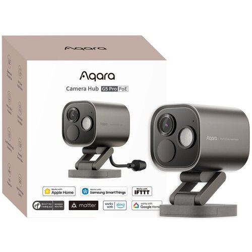 Aqara Camera Hub G5 PRO PoE, siva Slike