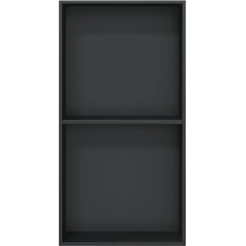  Ni&amp;scaron;a za tu&amp;scaron; mat crna 32x62x9 cm nehrđajući čelik Slike