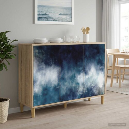  Kreveta RAALTE Sonoma 102 x 33 x 75 cm Konstruirano drvo Cijene