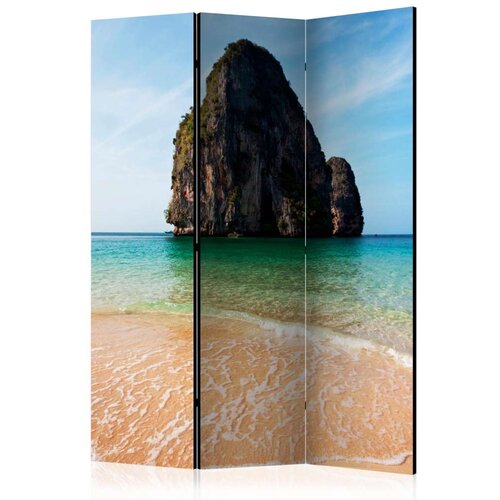  Paravan u 3 dijela - Rock formation by shoreline Andaman Sea Thailand [Room Dividers] 135x172 Cijene