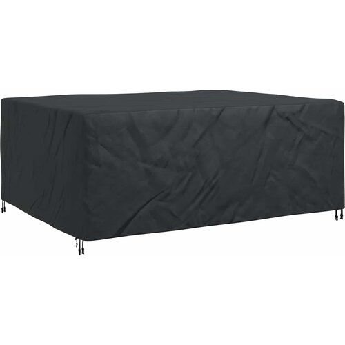 VidaXL Prevleka za pohi&amp;scaron;tvo Enobarvno Črna 240 x 190 x 90 cm 420D, (5000146888) Slike