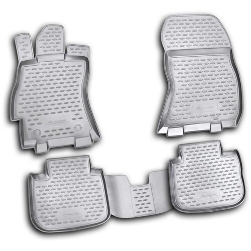 Novline 3D patosnice subaru outback 01/2010- set 4 kom Slike