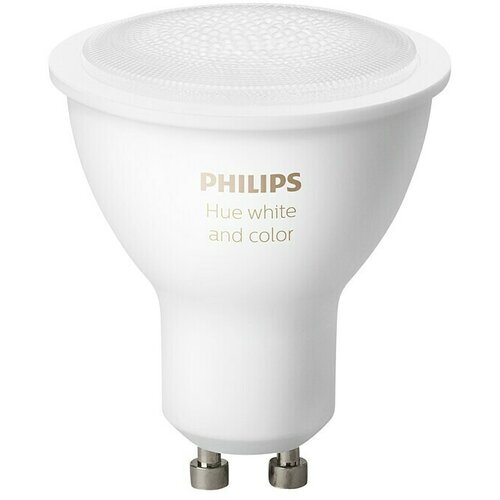 Philips Hue LED žarulja White &amp;amp; Color Ambiance (GU10, 5,7 W, RGBW, Može se prigu&amp;scaron;iti, 1 Kom.) Slike