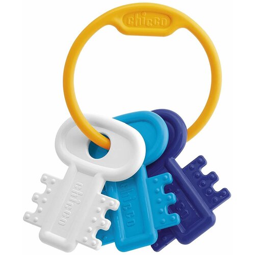 Chicco zvečka glodalica Privezak za ključeve plavi ( A016524 ) Slike