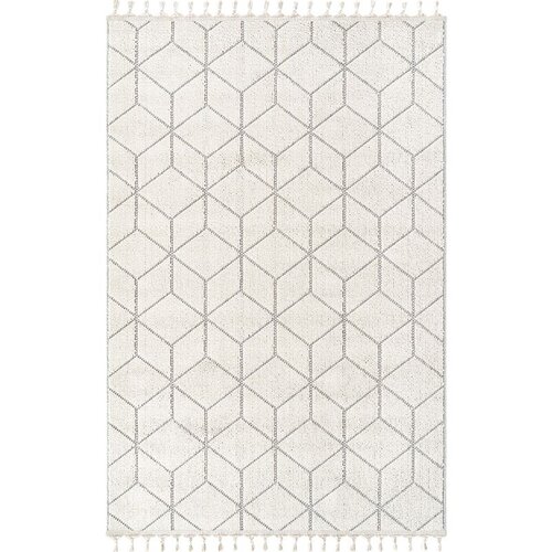 Conceptum Hypnose Tepih Bukle 1407, 100x500 cm, Bijeli Cijene