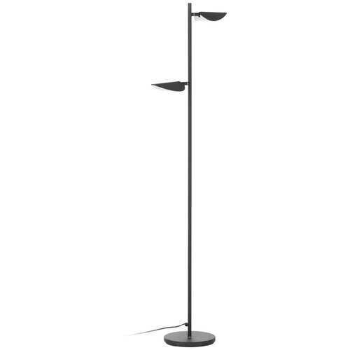 Kave Home Črna LED stoječa svetilka (vi&amp;scaron;ina 150 cm) Veleira &amp;ndash; Slike