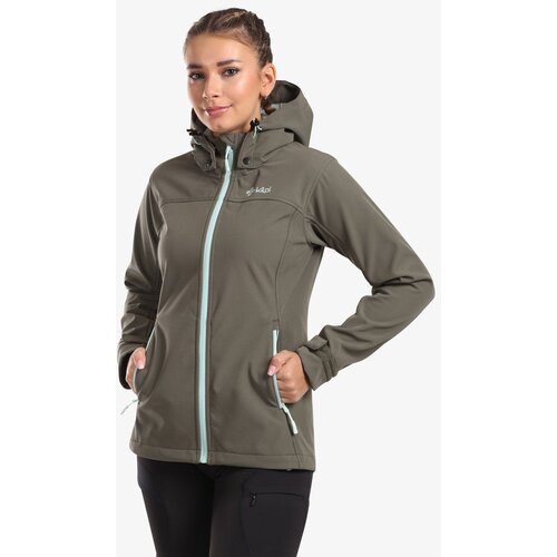 Kilpi Women&amp;#039;s softshell jacket RAVIA-W Dark green Slike