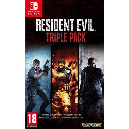  Switch Resident Evil Triple Pack ( RE4 + RE5 +RE6 ) Cene