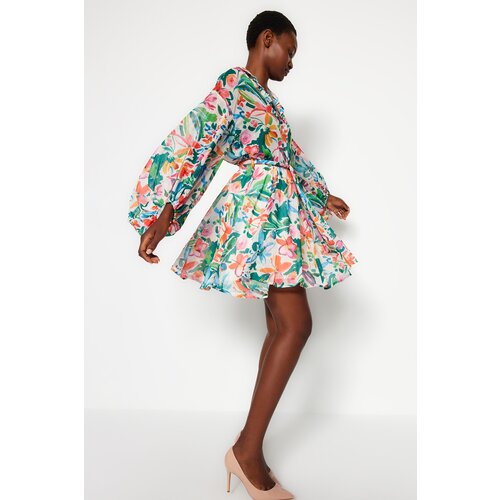 Trendyol Multicolored Woven Woven Dress Slike