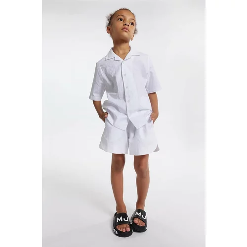 Marc Jacobs Dječje pamučne kratke hlače boja: bijela, bez uzorka