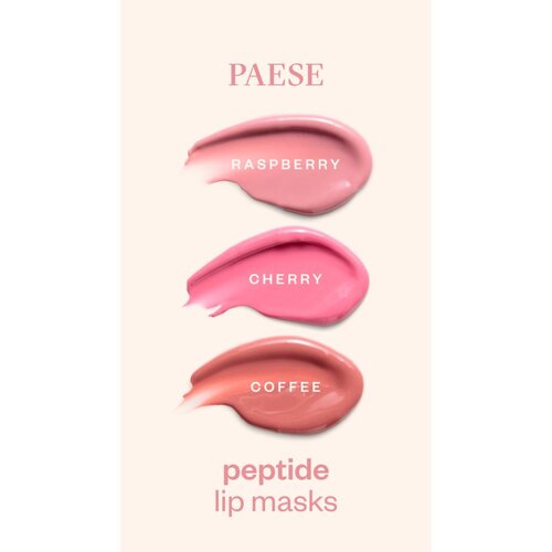 Paese Peptide Lip Mask vlažilna maska za ustnice s peptidi odtenek Cherry 10 g Slike