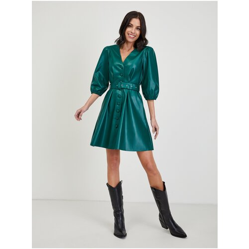 Orsay green Women&amp;#039;s Leatherette Dress - Women&amp;#039;s Slike