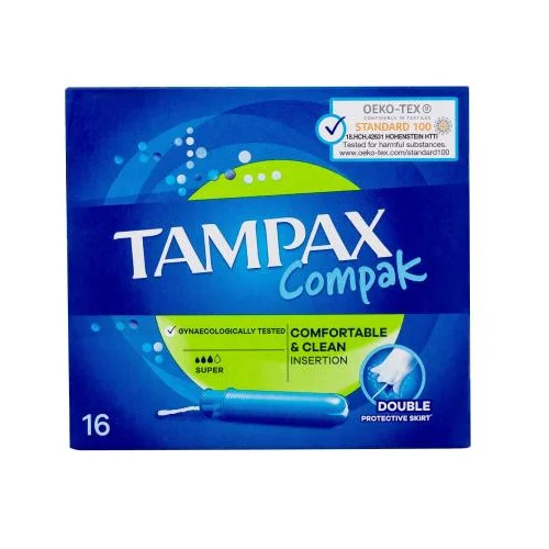 Tampax Compak Super tampon 16 kom POKR