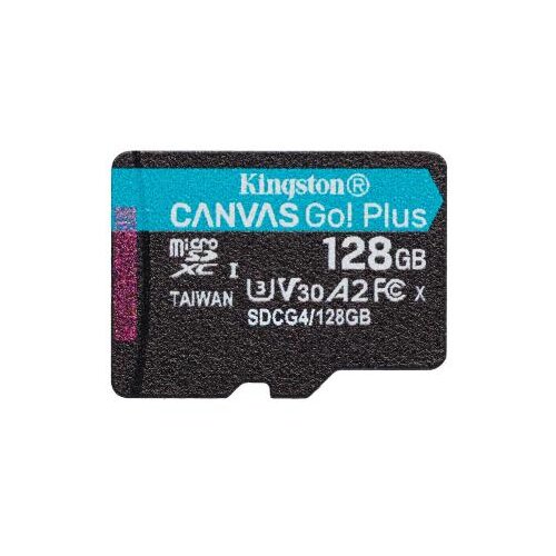 Kingston 128GB Canvas Go Plus microSD memorijska kartica sa adapterom SDCG4-128GB Cene
