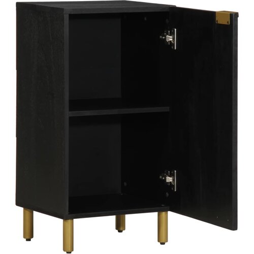 Maison Chic Komoda - Predalnik črn 40x33x75 cm inženirski les, (21715721) Slike