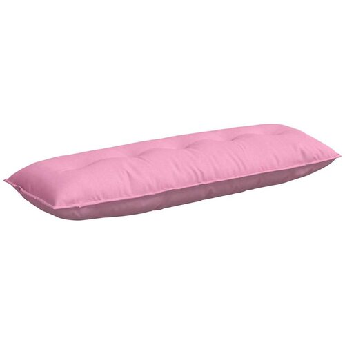 vidaXL Poglavni vzglavnik Roza 140 x 19 x 50 cm blago Cene