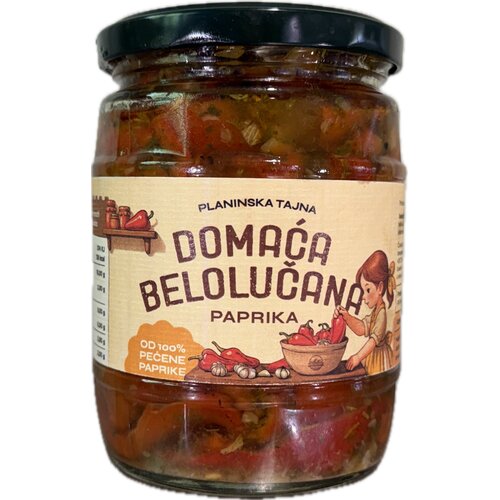 Planinska Tajna Bruska belolučana paprika, 580 g Cene
