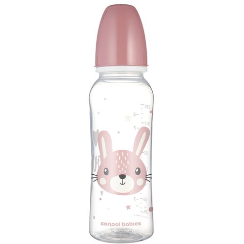 Canpol BABIES FLASICA CUTE ANIMALS 250ml (11/841) - PINK Cene