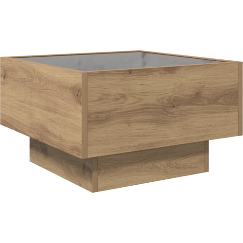  Bocni stol hrast artisan 50 x 50 x 30 cm Konstruirano drvo Slike