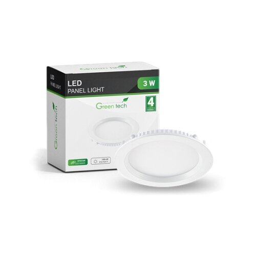 Greentech led panel ugr okr 3w 4200k ( CX-R01-3NW ) Cene